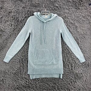 Loft Outlet Sweater Lounge Womens Small Super Soft Kangaroo Pocket Hood Light